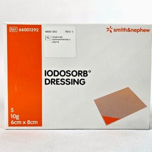 Pansament Iodosorb 10g 6 * 8cm 1 buc pansament cu iod